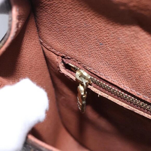 LOUIS VUITTON Monogram Saint Cloud MM Shoulder Bag M51243 LV Auth 119805 - Picture 10 of 16